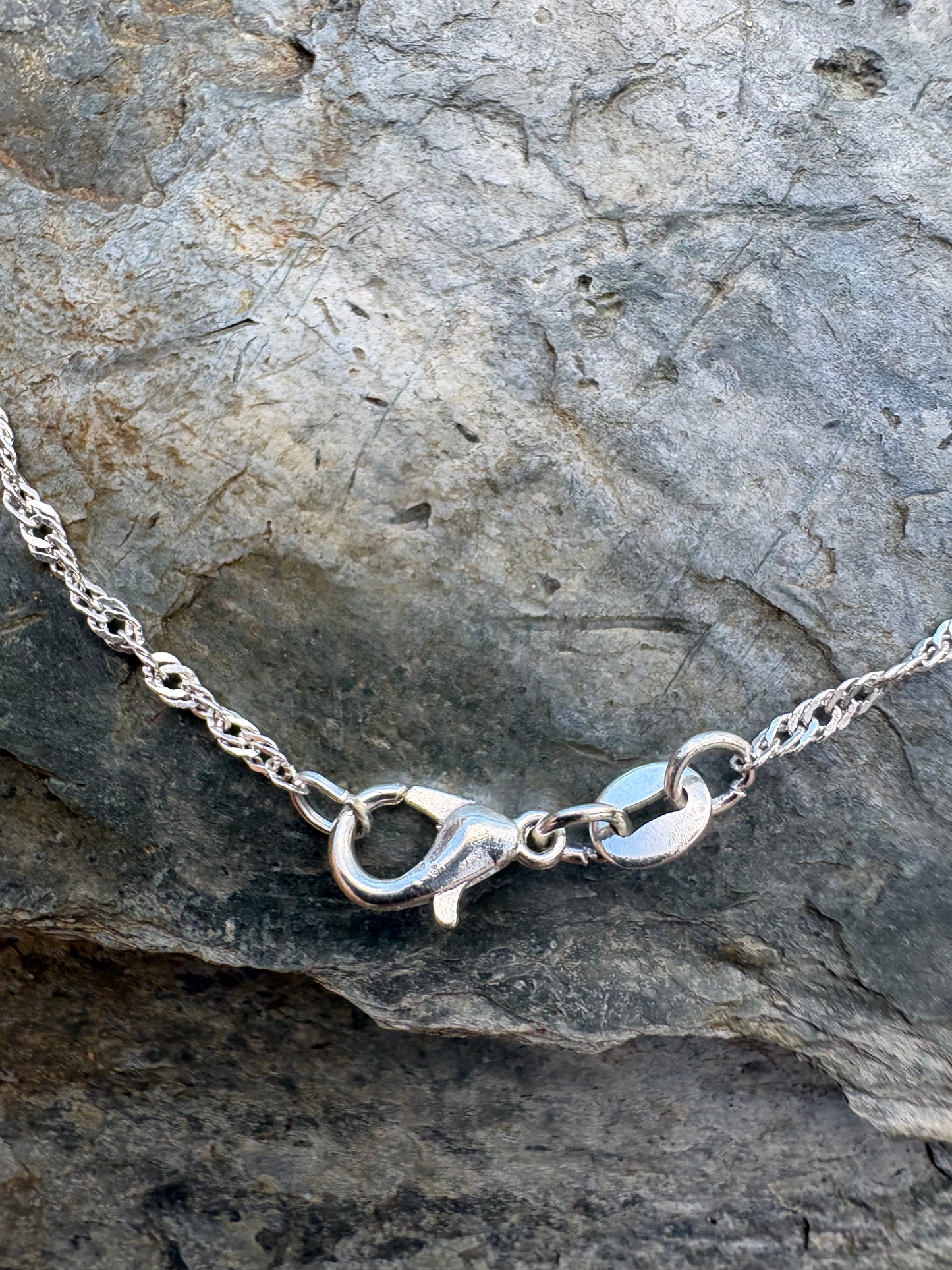 Moonstone and Strawberry quartz celestial Pendent