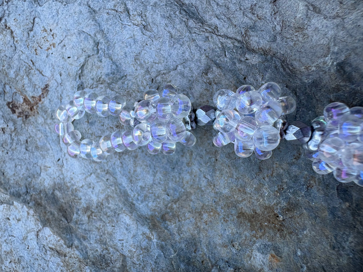 Miyuki  beaded berry bracelet