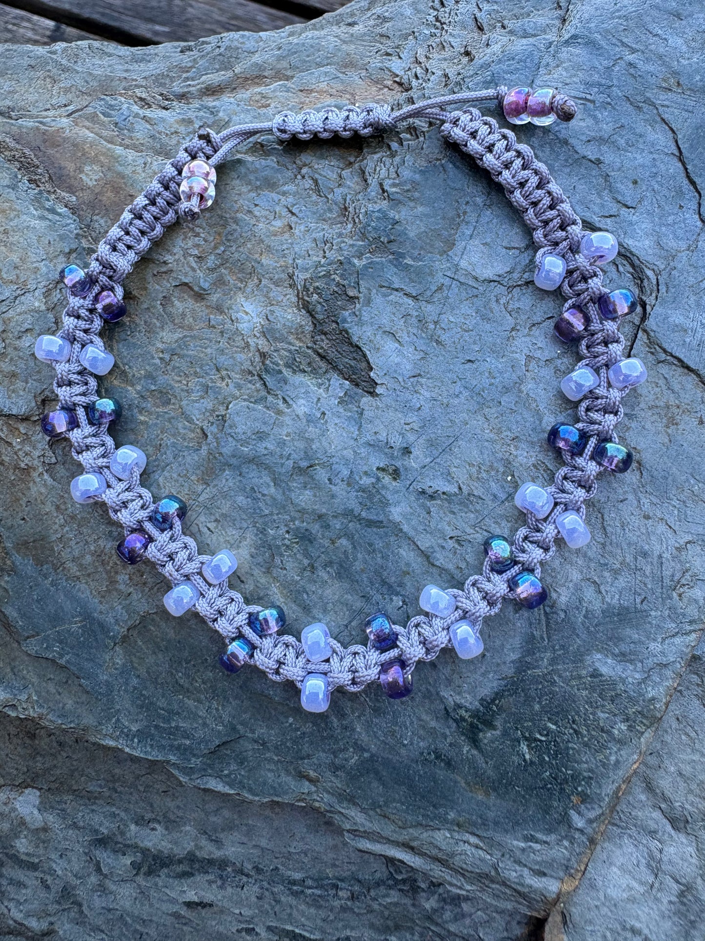 Turquoise Macrame Bracelet