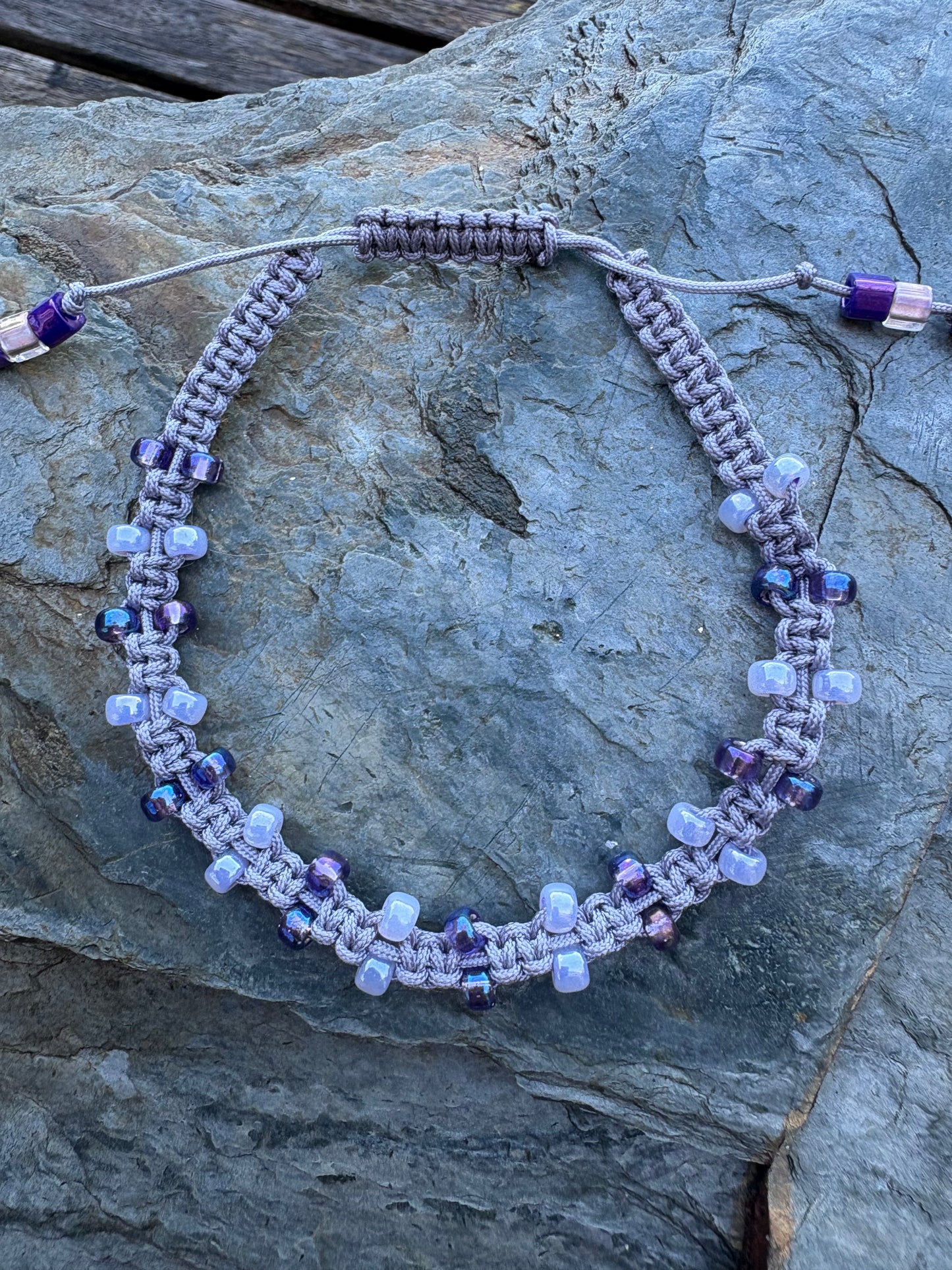 Turquoise Macrame Bracelet