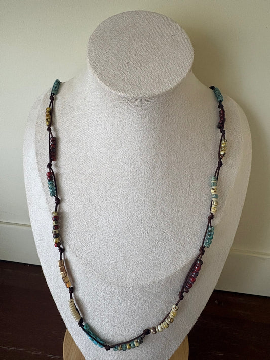 A 5 strand wrap bracelet