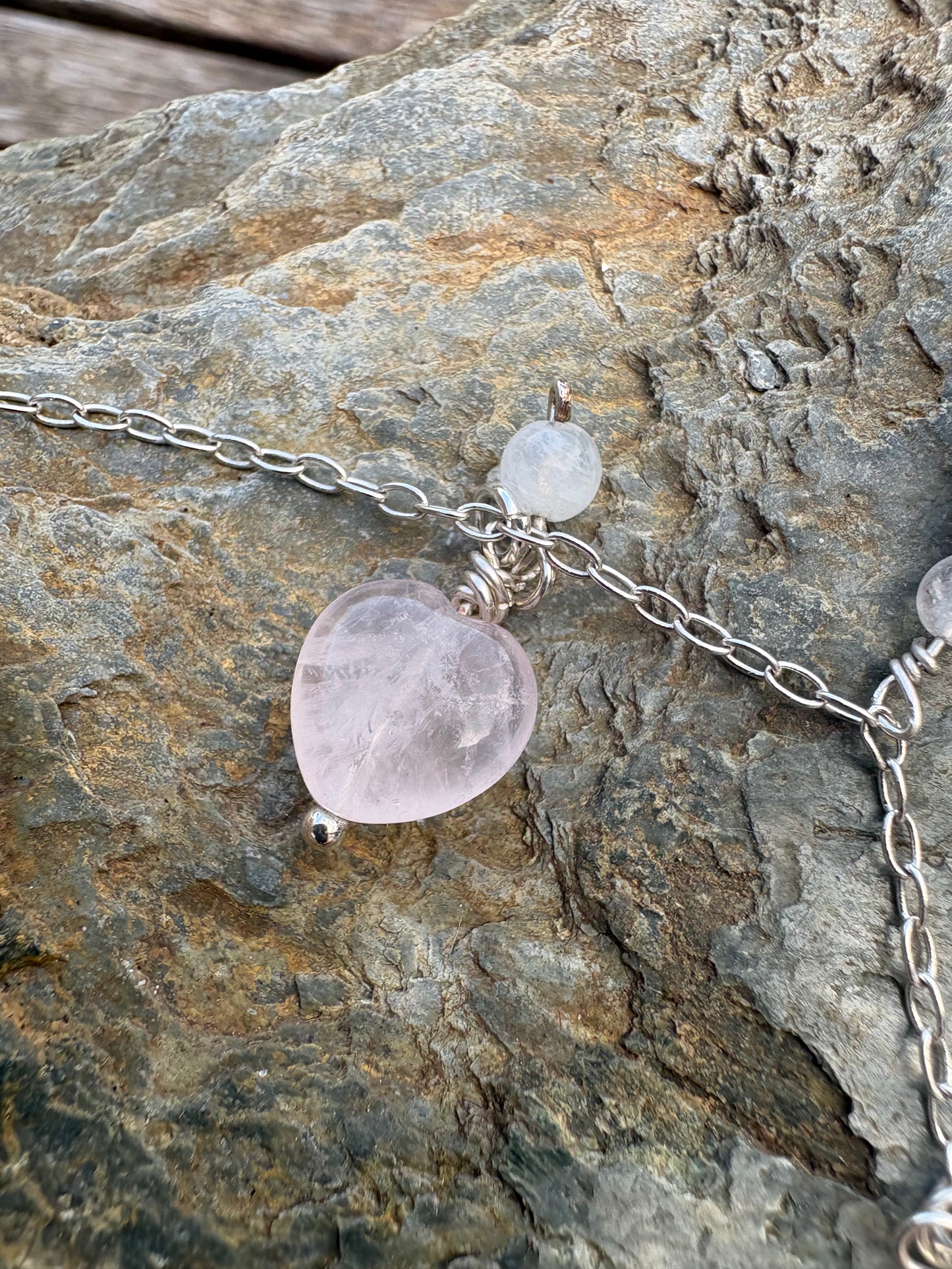 Silver Moonphase Anklet